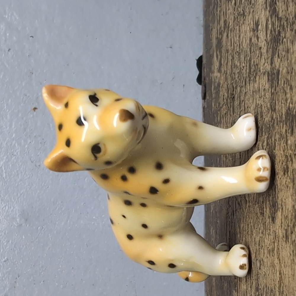 Mid Century Modern Porcelain Cheetah